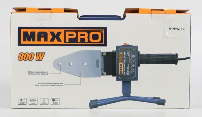 MÁY HÀN NHIỆT ỐNG NHỰA MAXPRO MPPW800