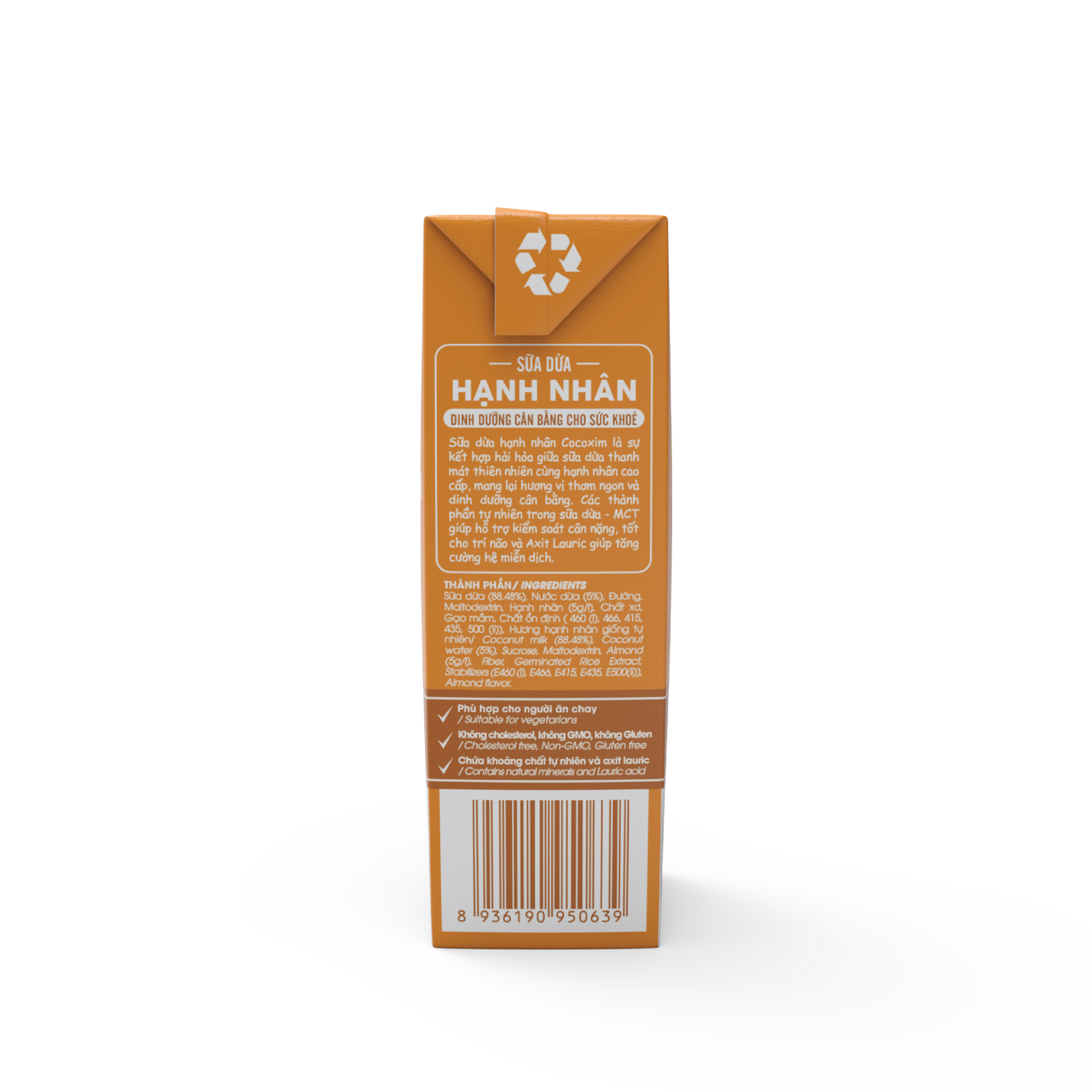 Sữa dừa COCOXIM hạnh nhân 180ml