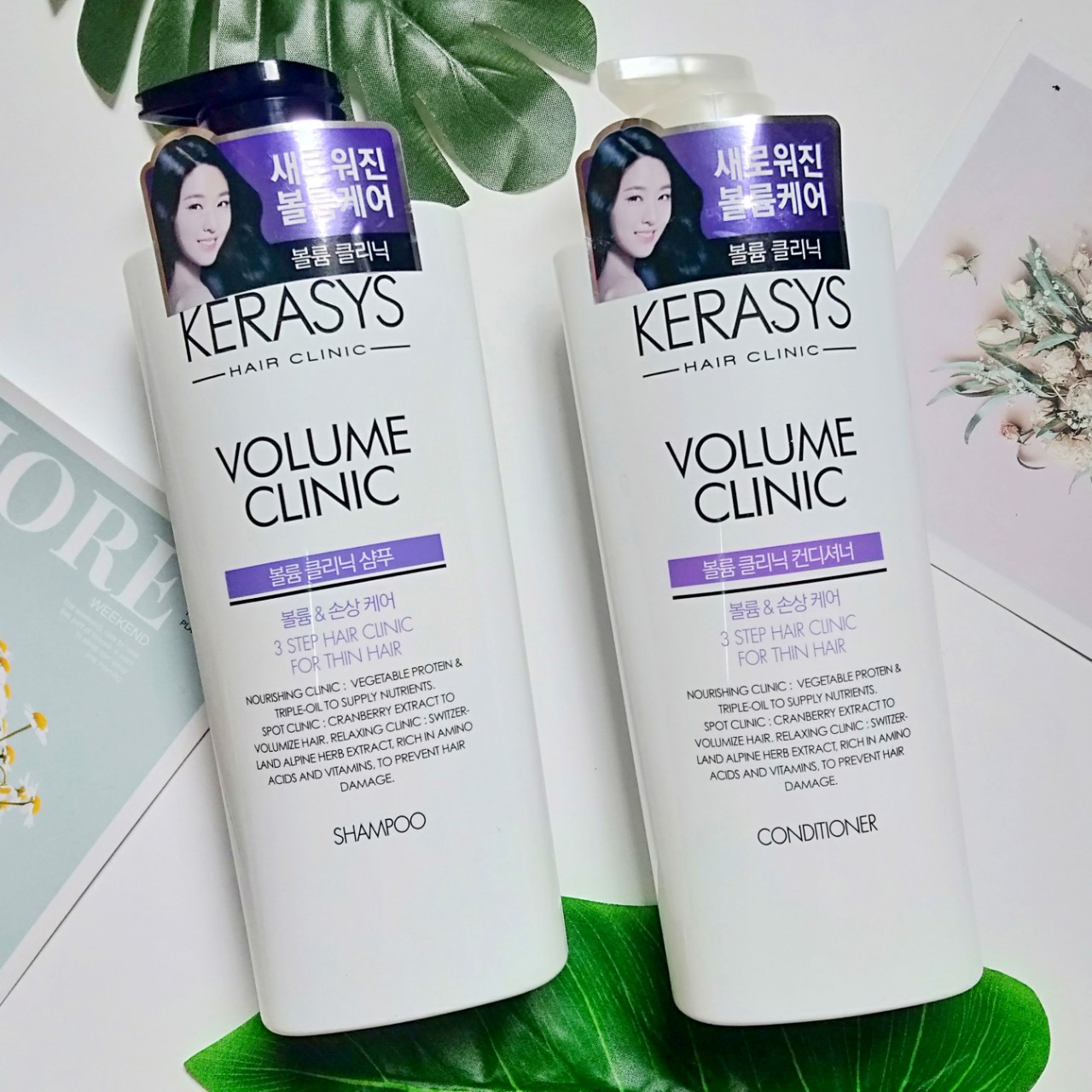 Bộ dầu gội Kerasys Volume