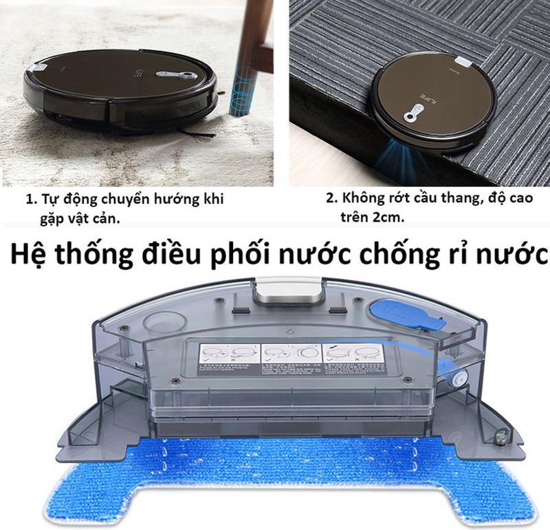 Robot hút bụi lau nhà iLife X660