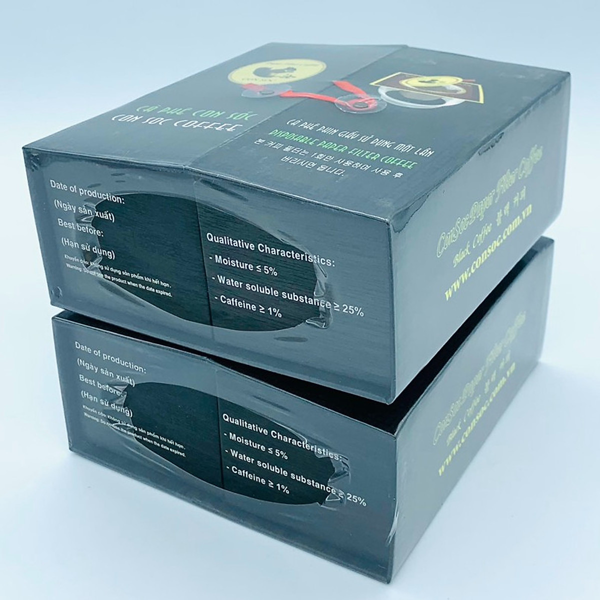 Cà phê Con Sóc Đen combo 2 hộp