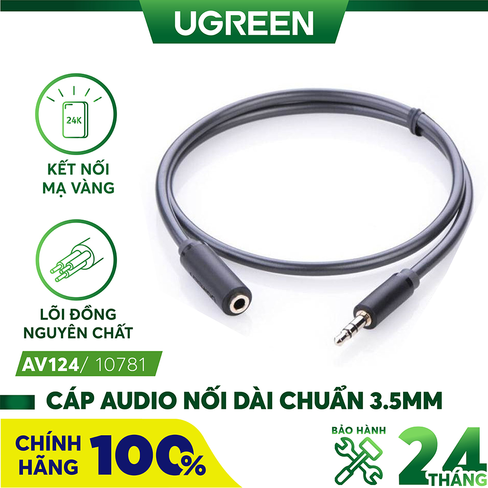 Cáp Audio 3.5mm UGREEN 10781