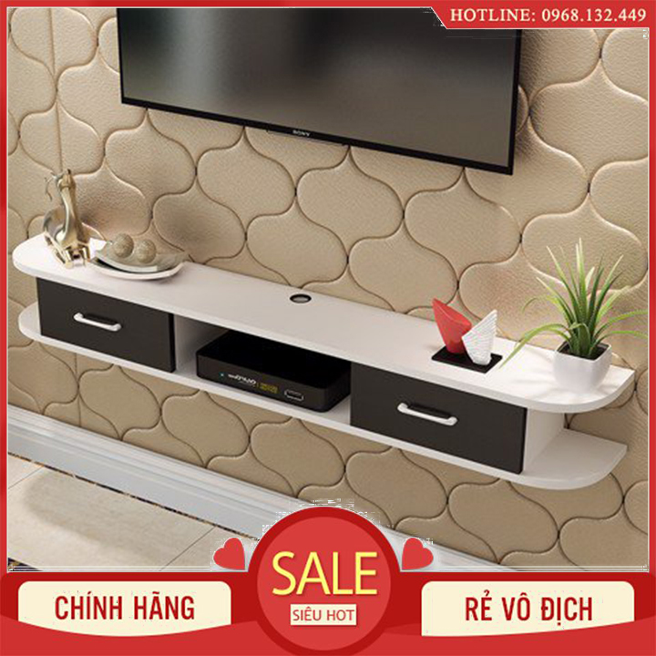 KỆ TIVI TREO TƯỜNG HAI NGĂN GP40