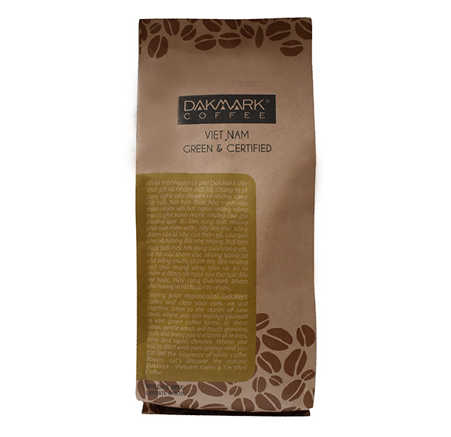 Cà phê hạt DakMark Robusta