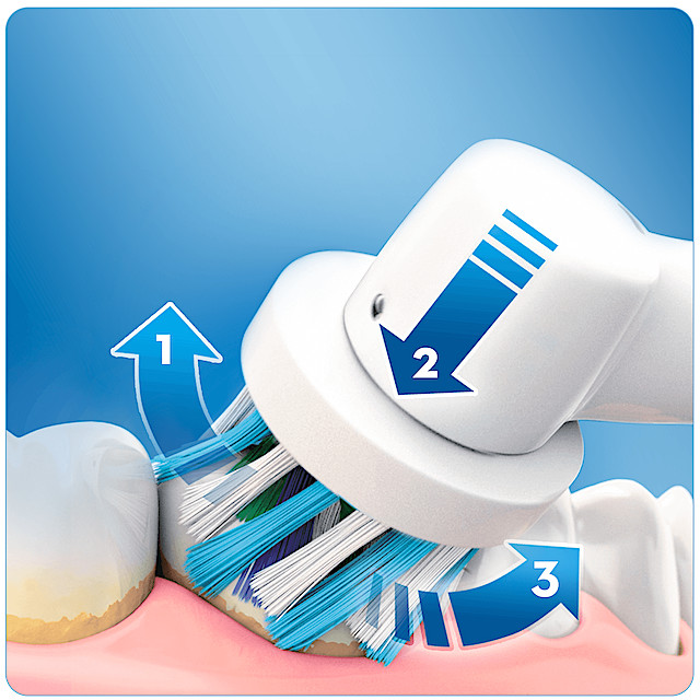 Bàn chải đánh răng Oral Vitality Plus Flossaction