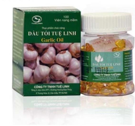 Thực phẩm chức năng dầu tỏi Tuệ Linh