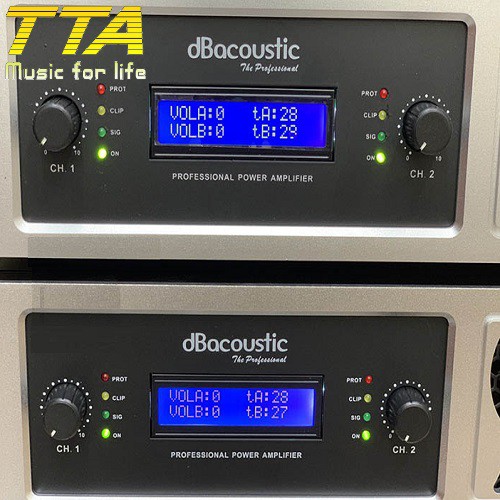 Cục đẩy công suất DBacoustic 2 kênh D6