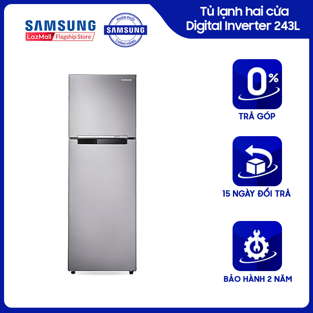 Tủ lạnh Samsung RT22FARBDSA/SV (RT-22FARBDSA/SV) - 220 lít, 2 cửa, Inverter