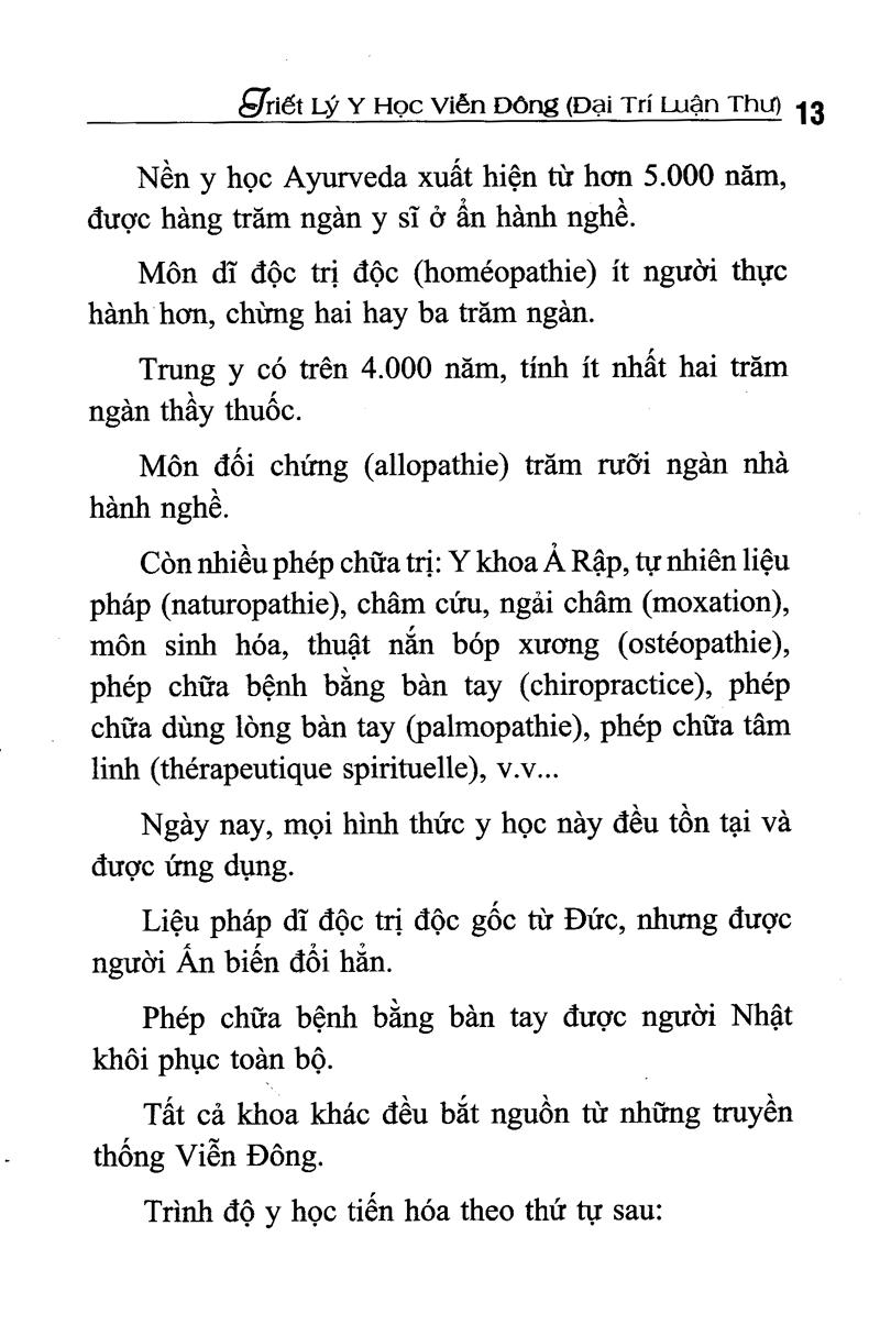 Triết Lý Y Học Viễn Đông