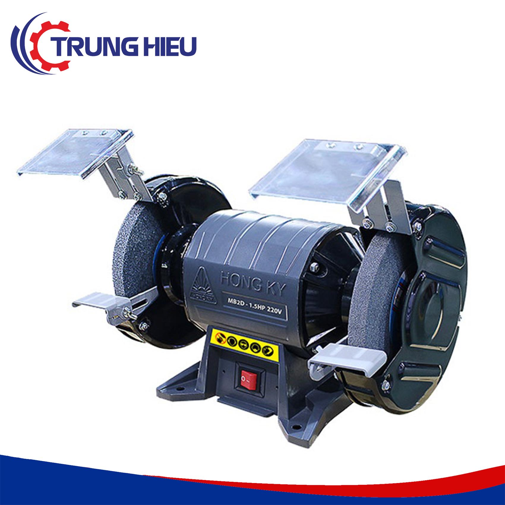 Máy mài bàn 2 đá Hồng Ký MB2D132-200