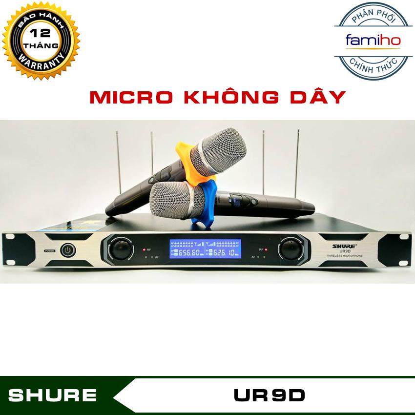 Micro karaoke không dây Shure UR9D