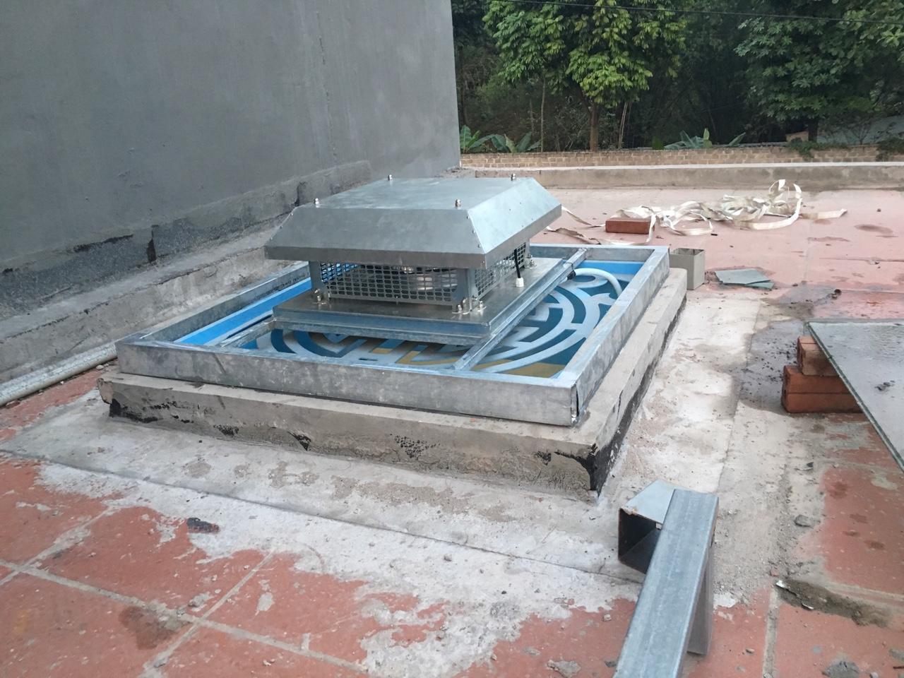 Quạt hút mái nhà giếng trời Vortex VF-355R