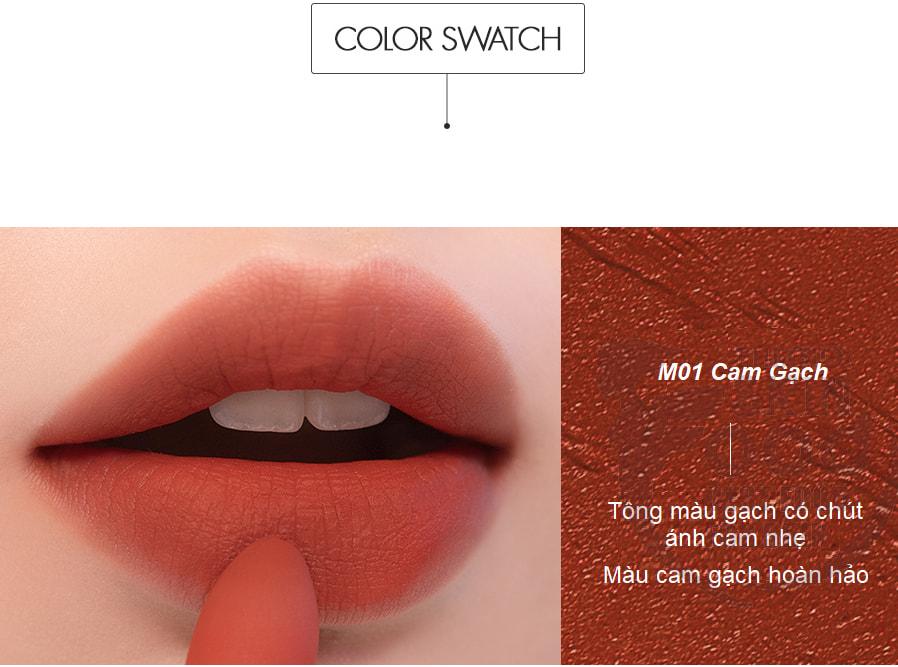 Son Thỏi Lì Romand Zero Layer Lipstick