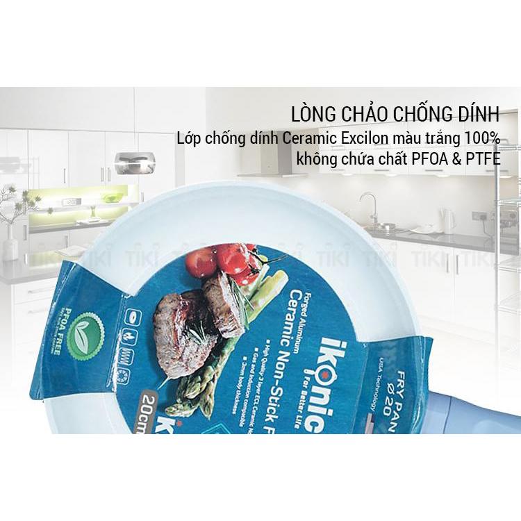 CHẢO CHỐNG DÍNH IKONIC IK8120 20CM