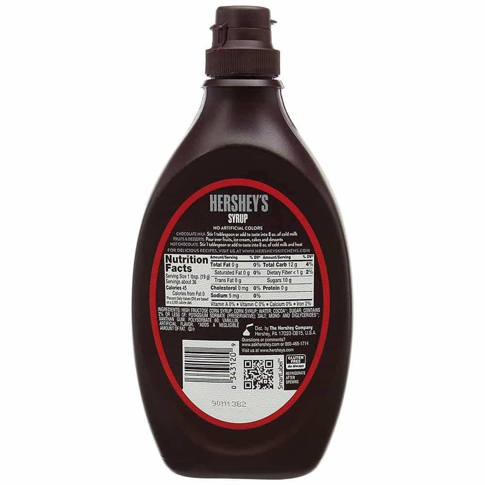 Siro Hershey's socola 680g