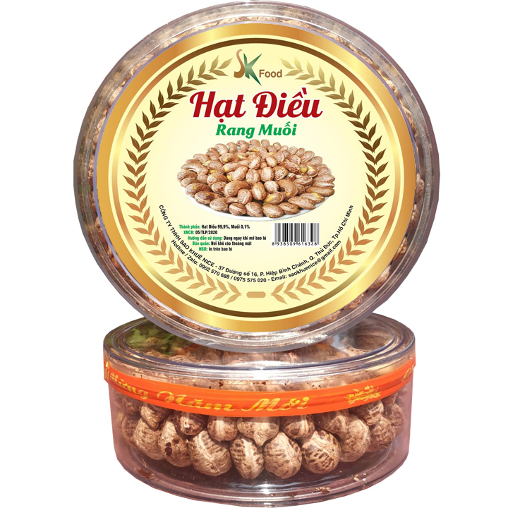 Hạt điều rang muối SK FOOD 500g