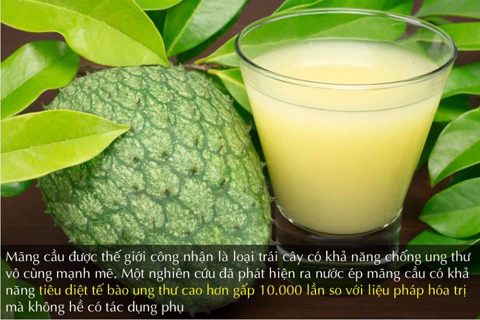 Nước Ép Mãng Cầu Ezos lốc 6 lon
