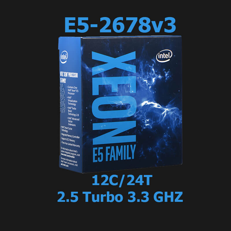 CPU Intel Xeon E5 2678V3 2.5GHz