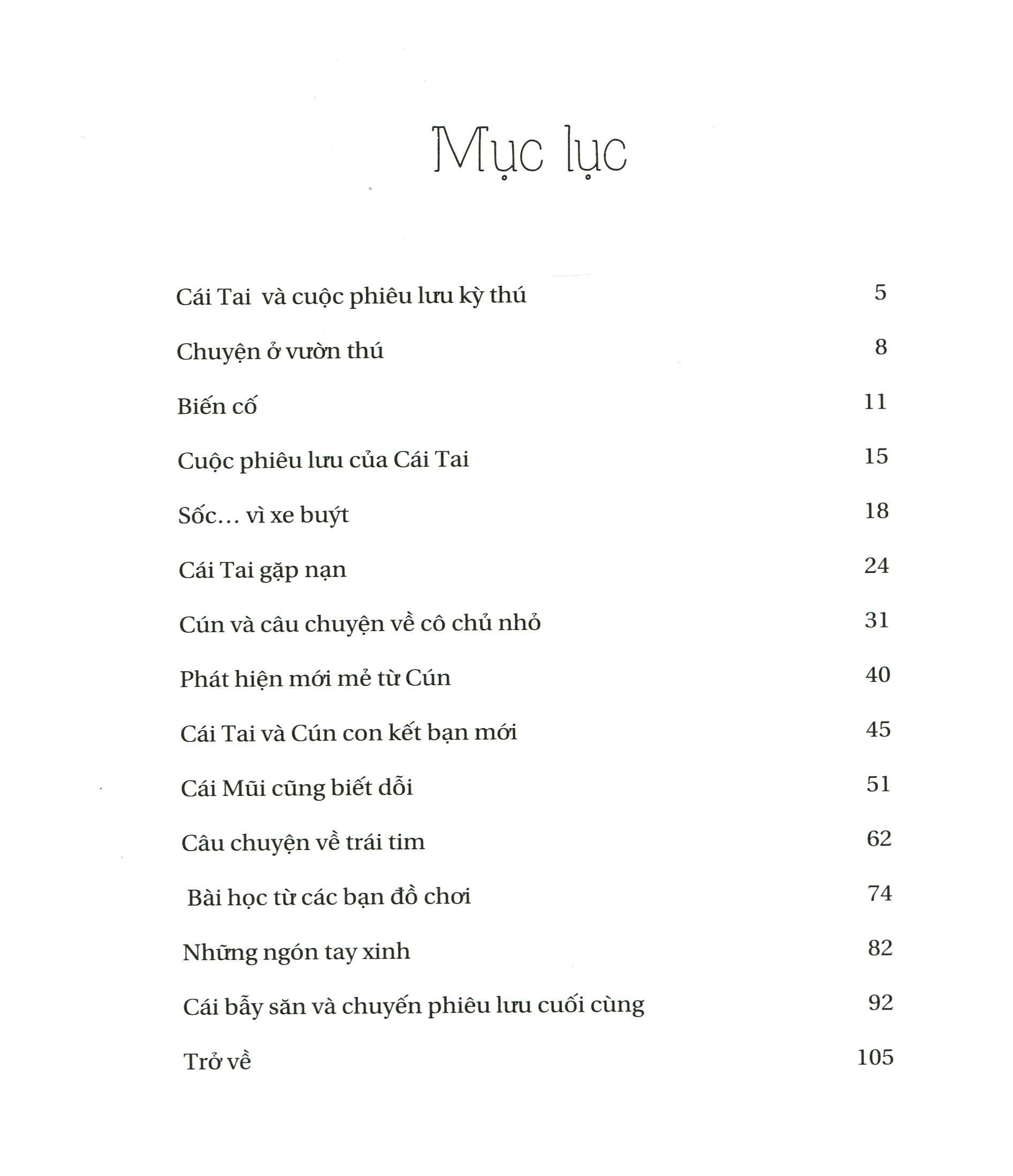Cái Tai Và Cuộc Phiêu Lưu Kì Thú