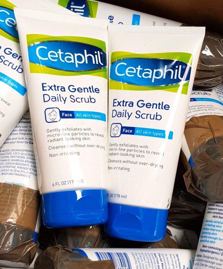 Sữa Rửa Mặt Tẩy Tế Bào Chết Cetaphil Extra Gentle Daily Scrub 178ml