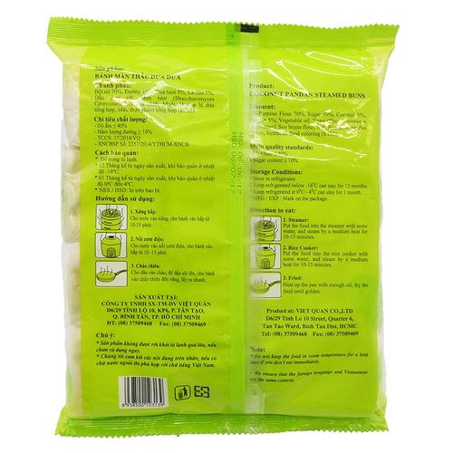 Bánh màn thầu Việt Quán