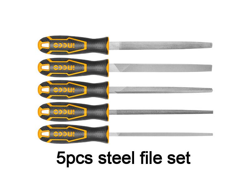 Bộ giũa sắt Ingco HKTFS0508