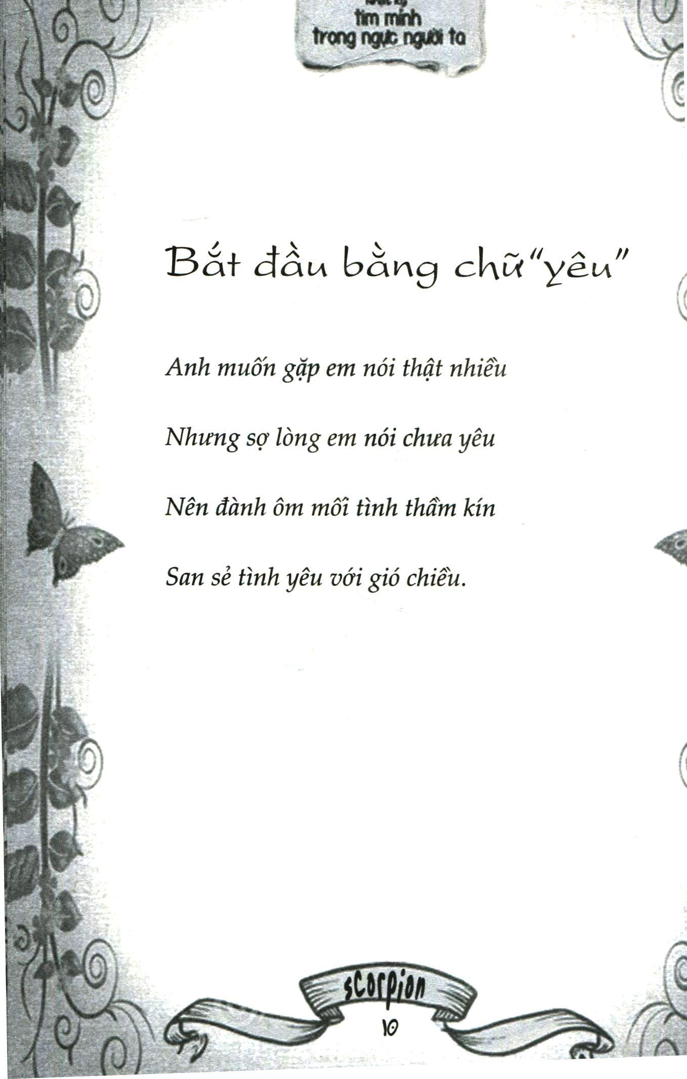 Nhật Ký Tim Mình Trong Ngực Người Ta