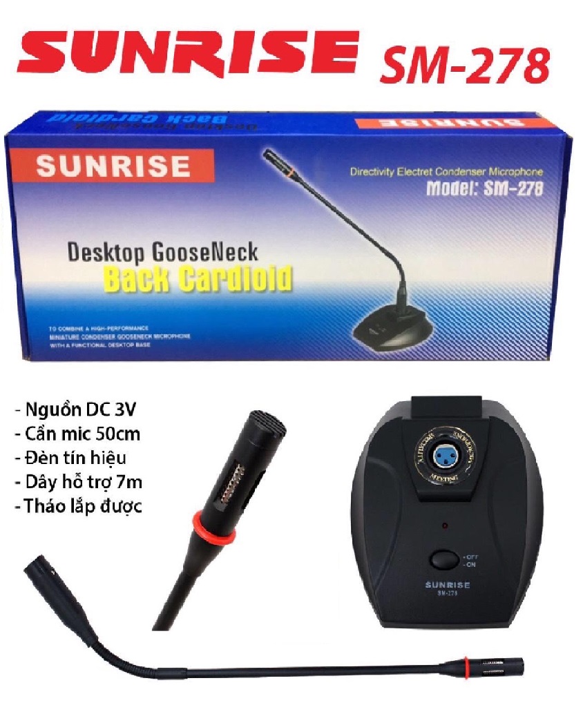 Micro hội nghị sunrise SM-278