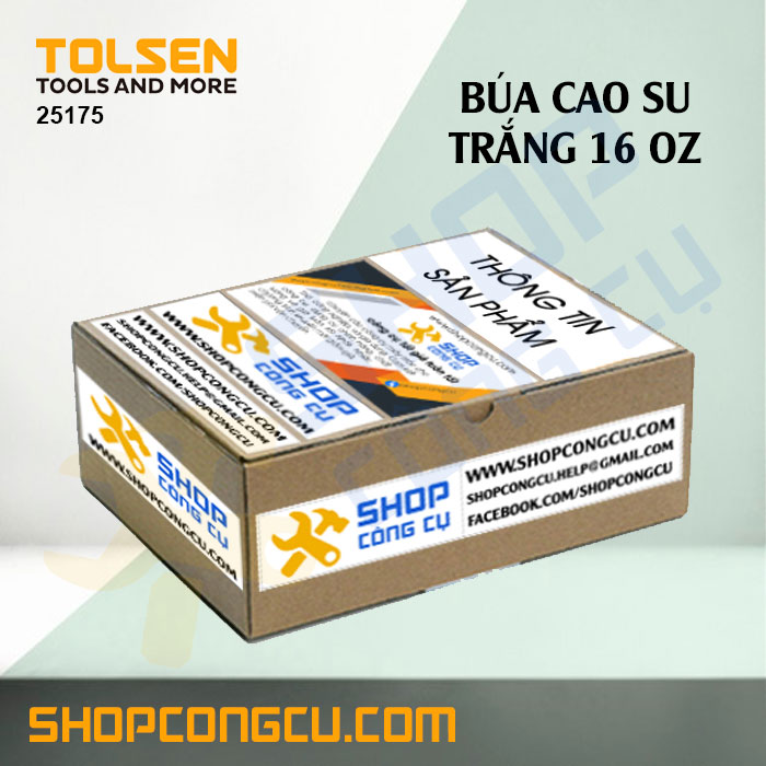 Búa cao su TOLSEN 25175