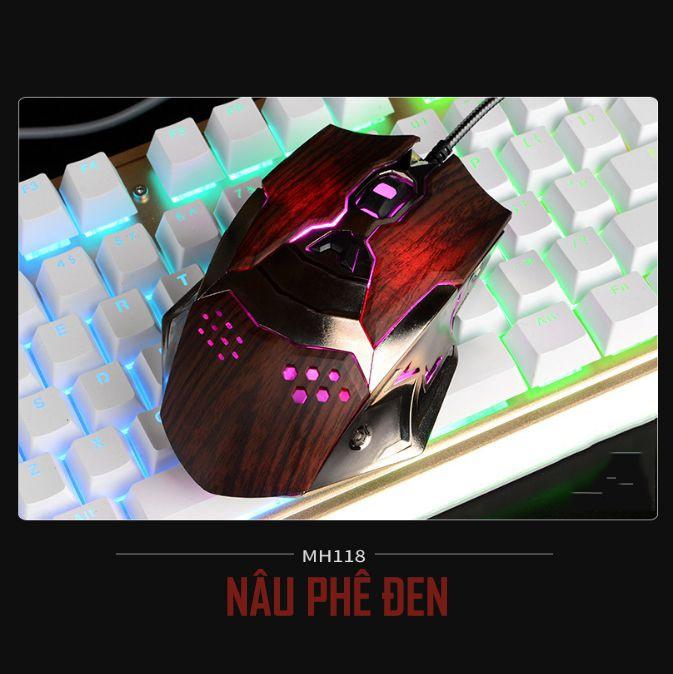 Chuột máy tính - Mouse game thủ Detek M118