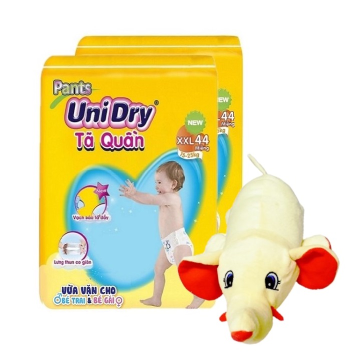 Combo 2 gói Tã Quần Unidry XXL44 (15-25kg)