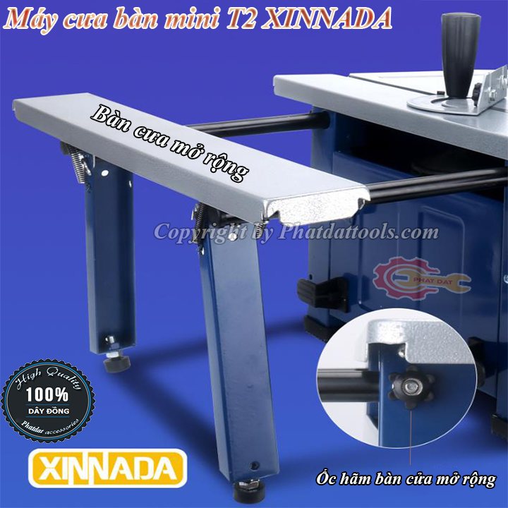 MÁY CƯA GỖ BÀN MINI XINNADA T2
