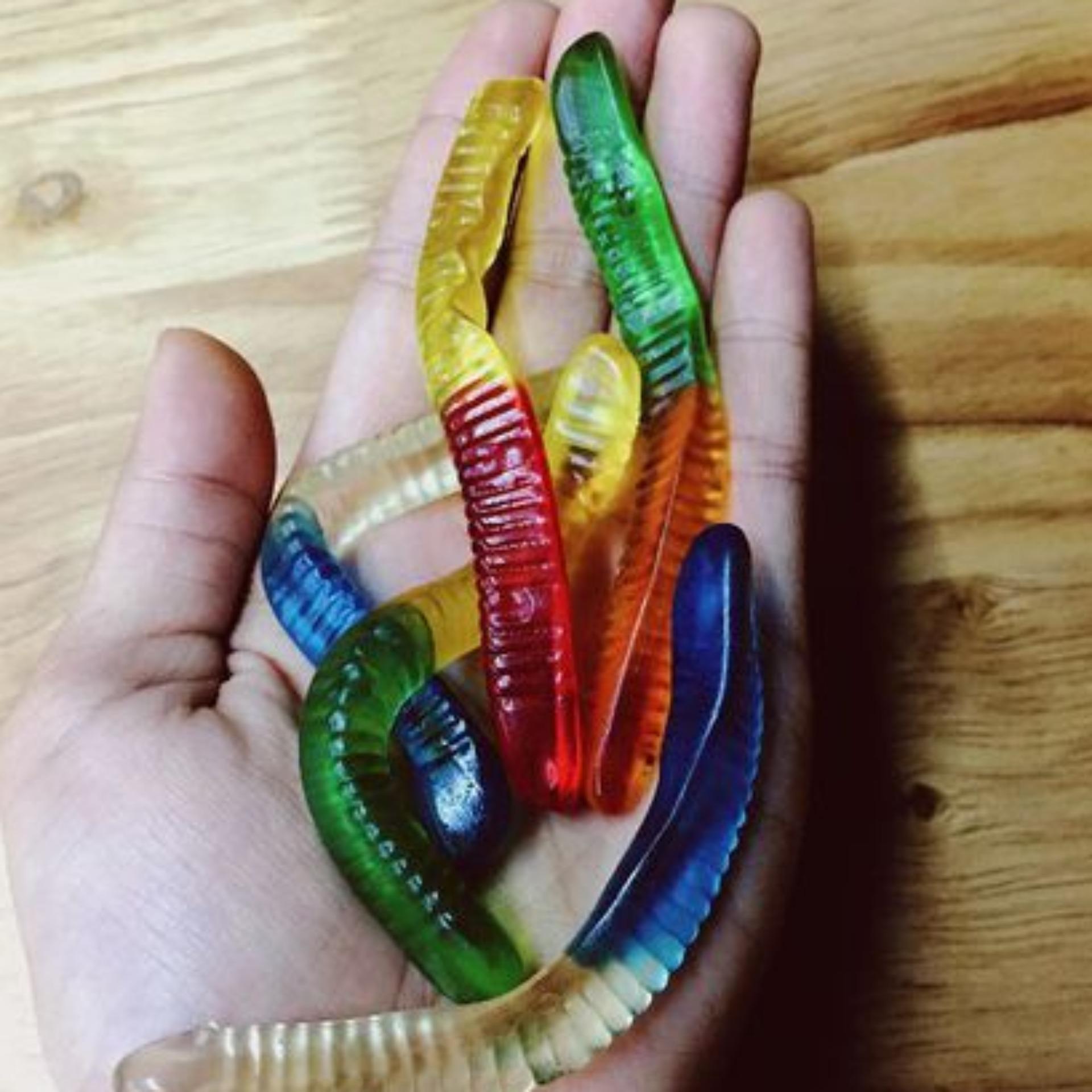 Kẹo Dẻo Haribo Worms 80g