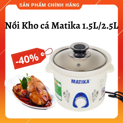 Nồi nấu chậm Matika MTK-9115