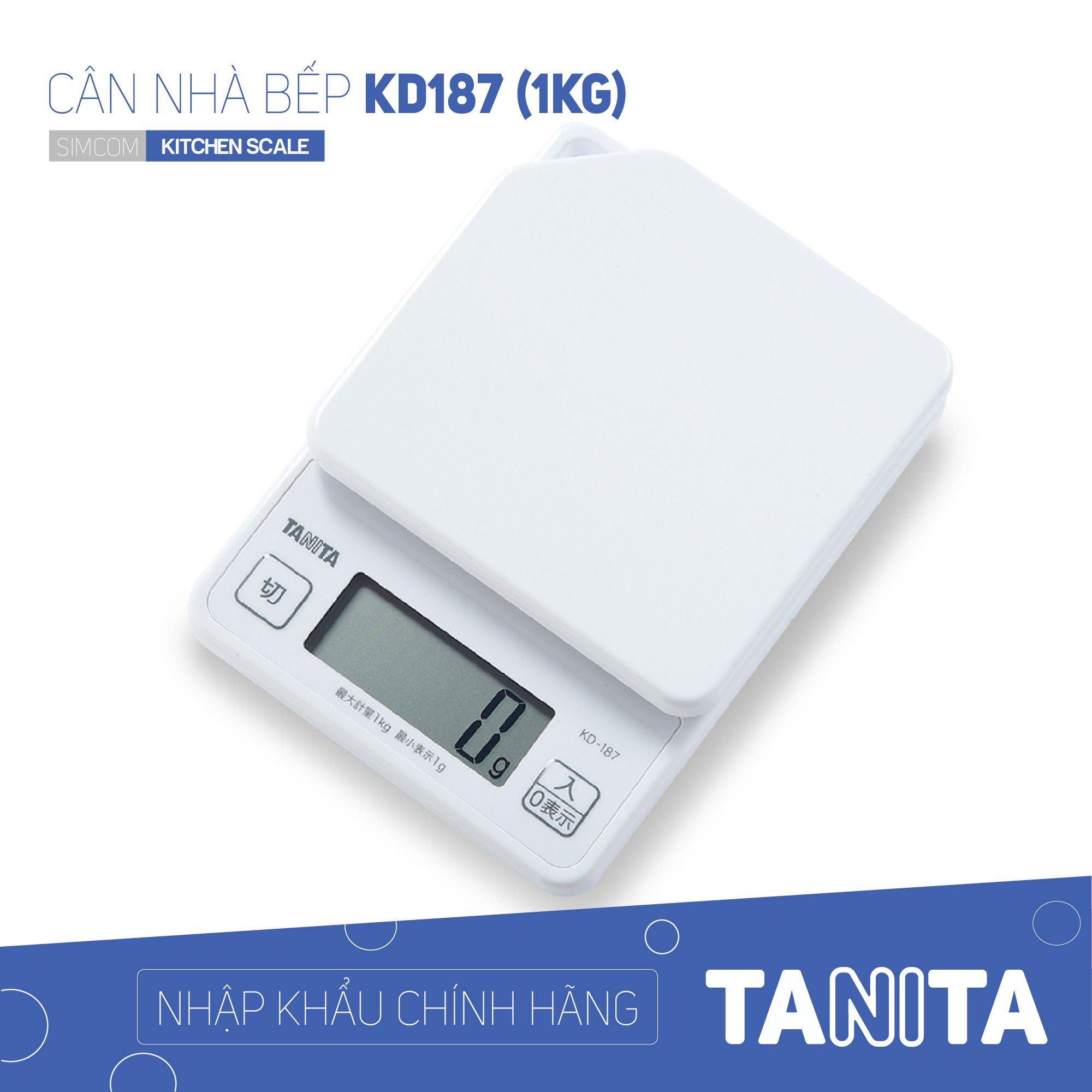 Cân điện tử Tanita KD 187