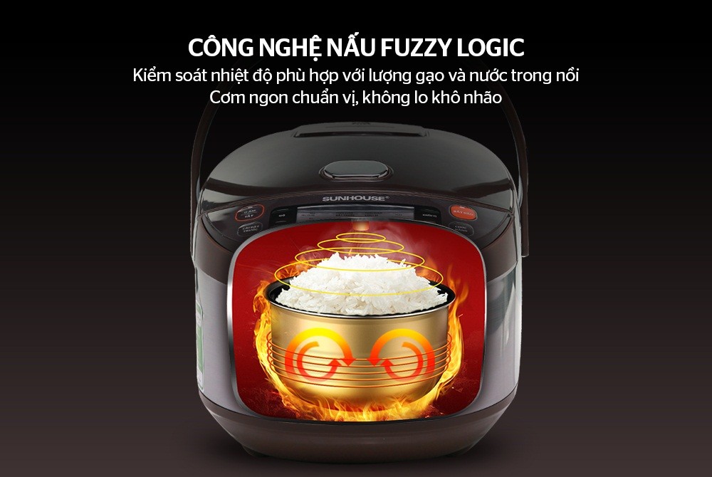 Nồi cơm điện tử Sunhouse SHD8905C