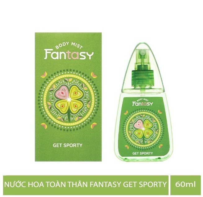Nước Hoa Toàn Thân Fantasy Get Sporty 60 ml