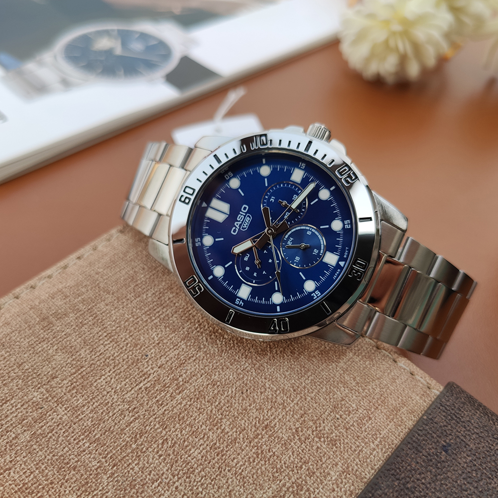 Đồng Hồ Nam Casio MTP-VD300D-2EUDF