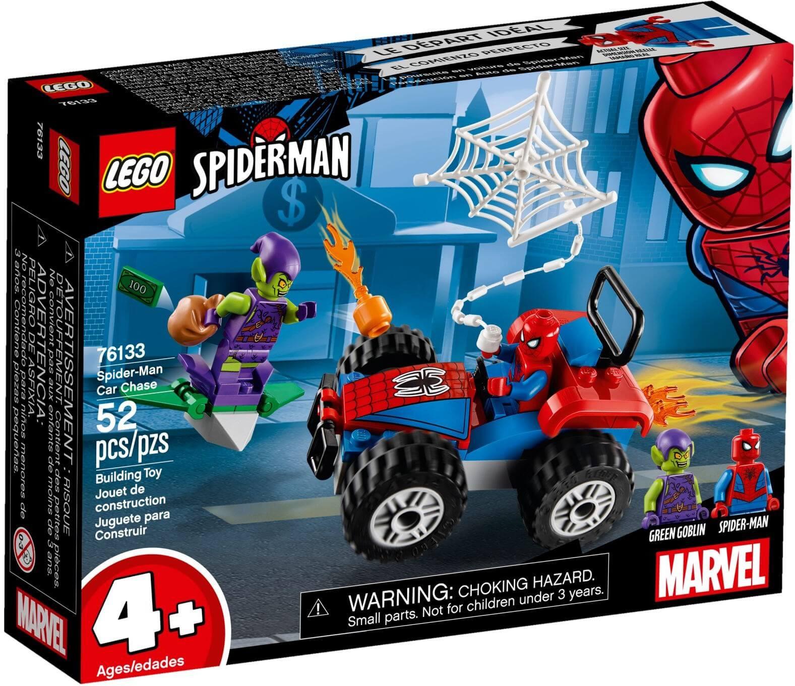 Đồ chơi lắp ráp Lego 76133 - Xe của Người Nhện Spider-Man