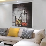 12x12 inch Đóng Khung Trừu Tượng Hình Ảnh Canvas Nghệ Thuật Tinh Dầu In Tranh Treo Tường Trang Trí Nhà