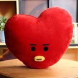 2 x Gối Nhung Búp Bê Đệm Đồ Chơi Cho KPOP BTS BT21 TATA SHOOKY RJ SUGA COOKY JIMIN TATA-quốc tế