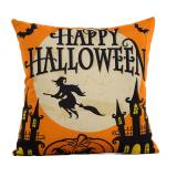 4 cái Lanh Halloween Ma Quái Bát Trang Trí Ném Vỏ Gối Áo Gối Trang Trí Halloween Tiếp Liệu 45x45 cm- quốc tế