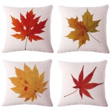 4PC Fashion Pillow Cases Linen Sofa Cushion Cover Home Decor - intl