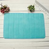 Absorbent Soft Memory Foam Mat Bath Bathroom Rug Shower Non-slip Floor Carpet Light blue - intl