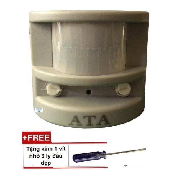 Chuông báo động hồng ngoại chống trộm 1 kiểu chuông lớn ATA AT-01C ( kèm vít nhỏ)