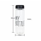 Bình nước My Bottle 500ml + Túi vải rút dây tiện lợi