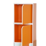 Bộ 2 kệ hộc trang trí có cửa Kubo Modulo Home 1024 - Màu G/ M/ O