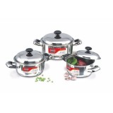 Bộ 3 nồi inox SUNHOUSE SH222