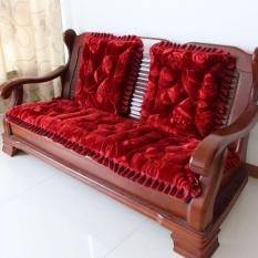 bộ bàn ghế gỗ phòng khách giá rẻ,giat tham van phong,tham lot ghe go,Với 2 lớp lót, cộng với vải dày như len giúp cho bạn cảm thấy ấm áp, thoải mái và thật dễ chịu.