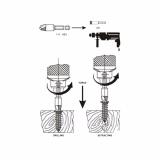 BỘ 5 MŨI VẶN VÍT TOÉT THÉP HSS 4241